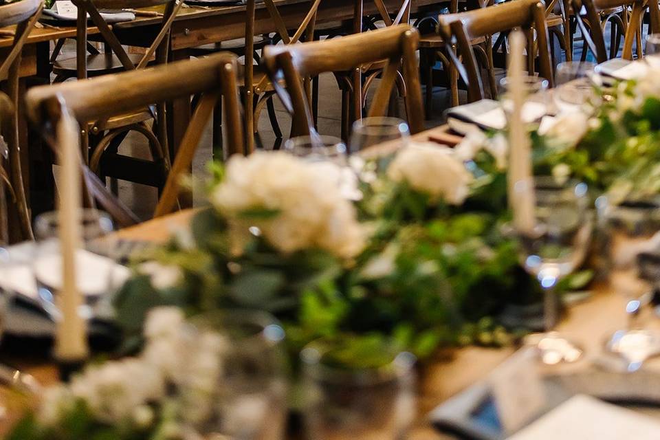 Dinner in the Barn