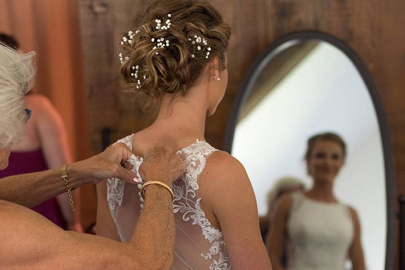 A Bride Dressing Room-