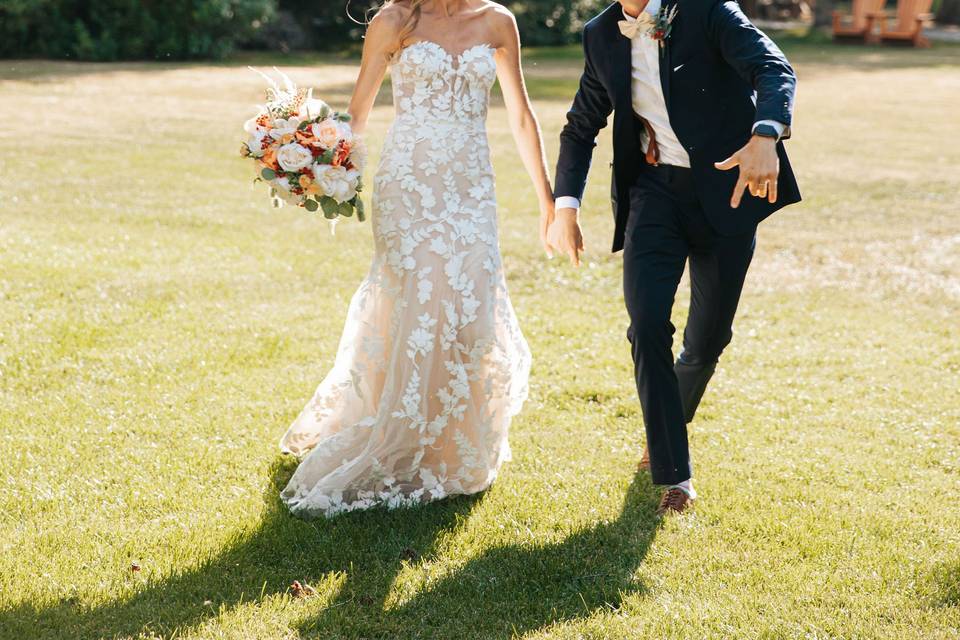 Introducing the newlyweds!
