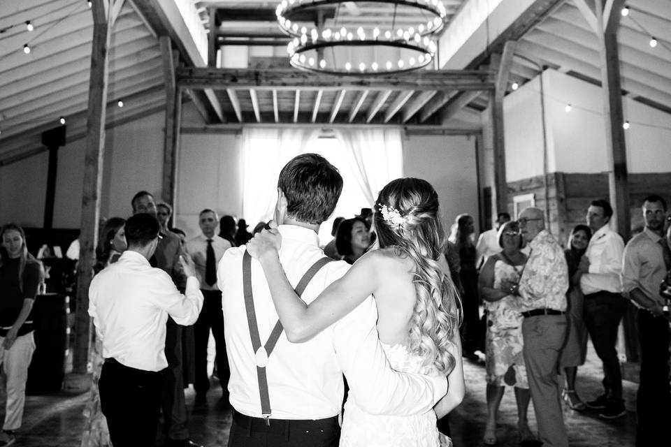 Reception in the Barn