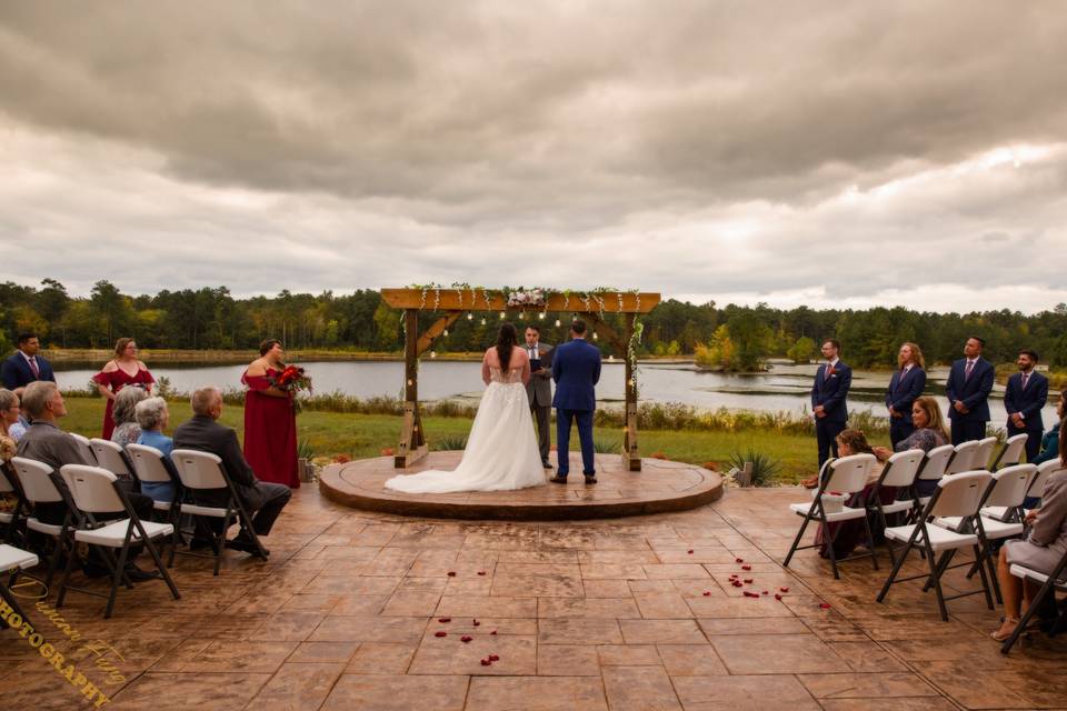 Outdoor ceremony