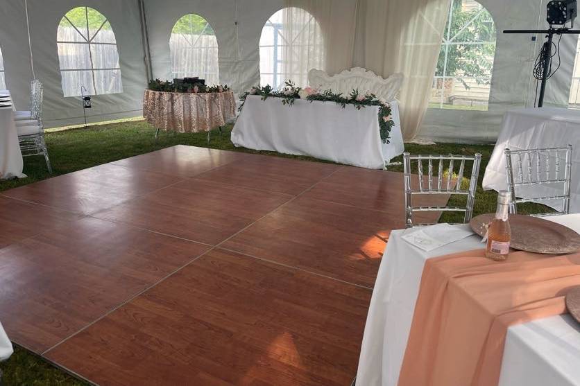 12x12 Cherry Dance Floor