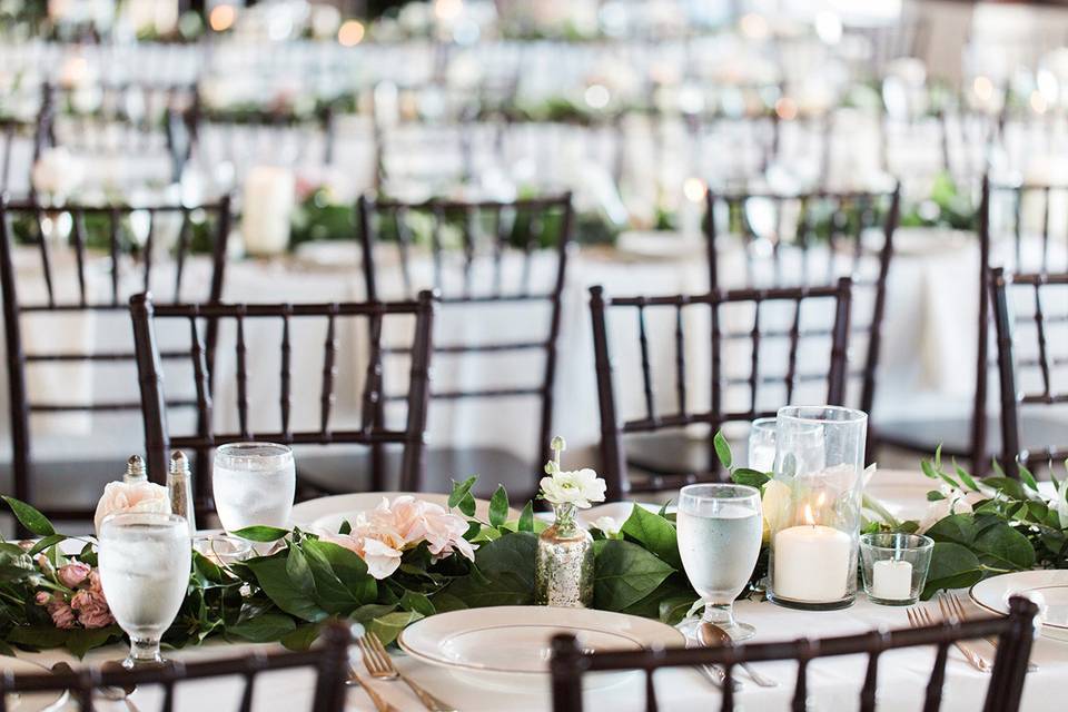 Elegant table setup