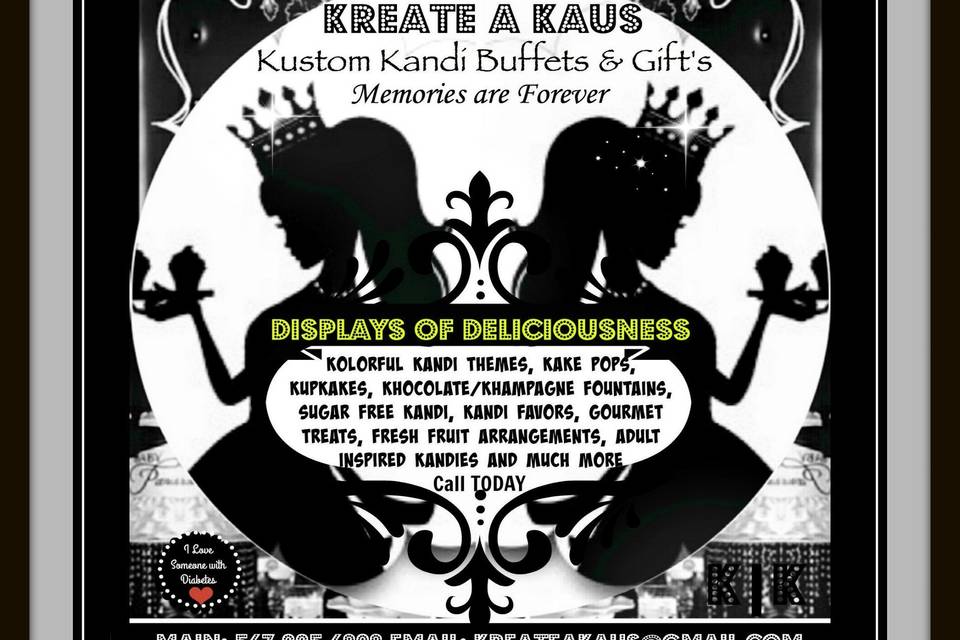 Kreate A Kaus Kandi Buffets & Kustom Gift's