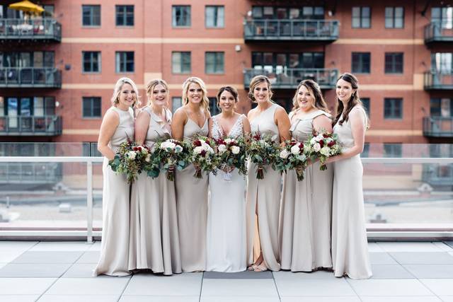 Bridal party glam