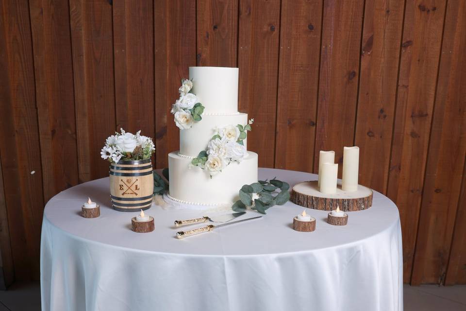 Cake set up space