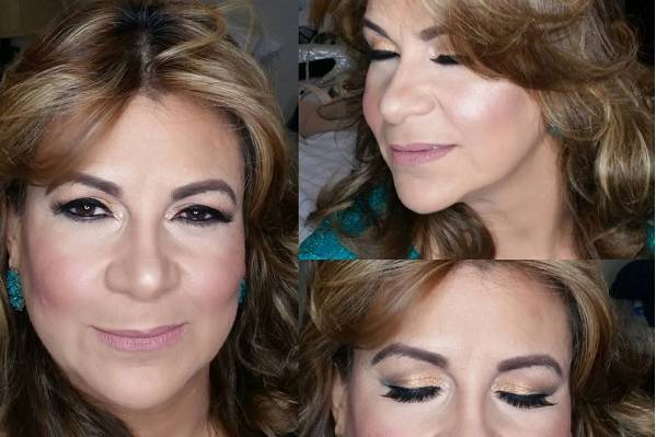 Mature skin makeup. #weddingguestmakeup #attendantmakeup #glowskin #glowmakeup