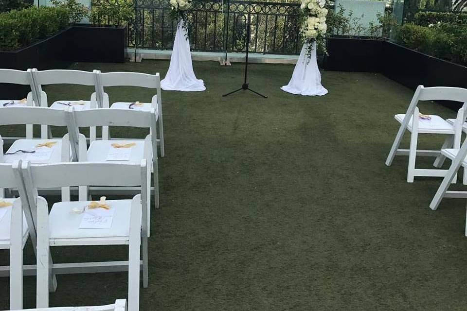 Wedding setup