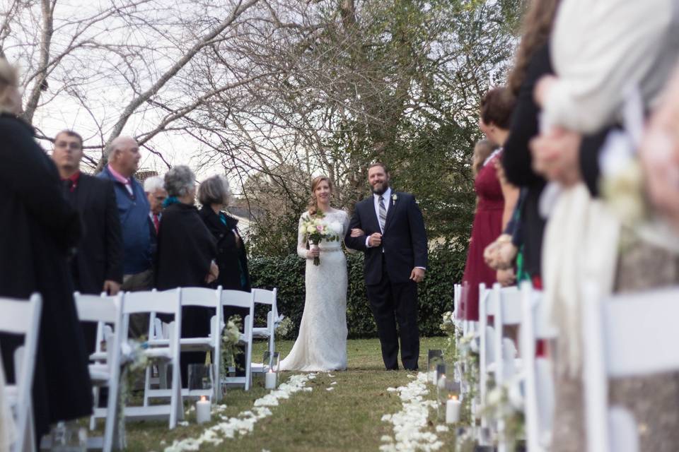 Wedding aisle