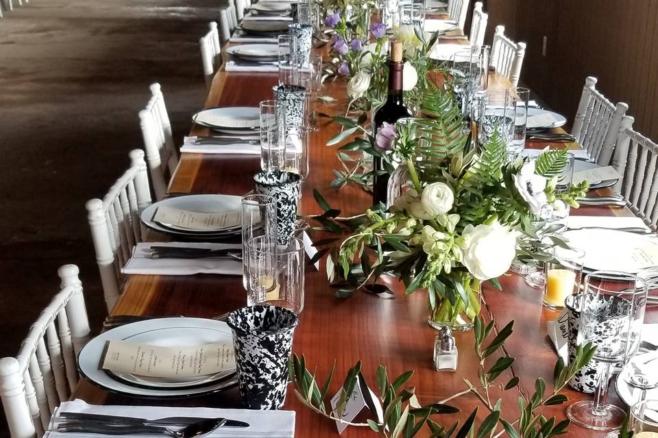 Wedding Table Settings