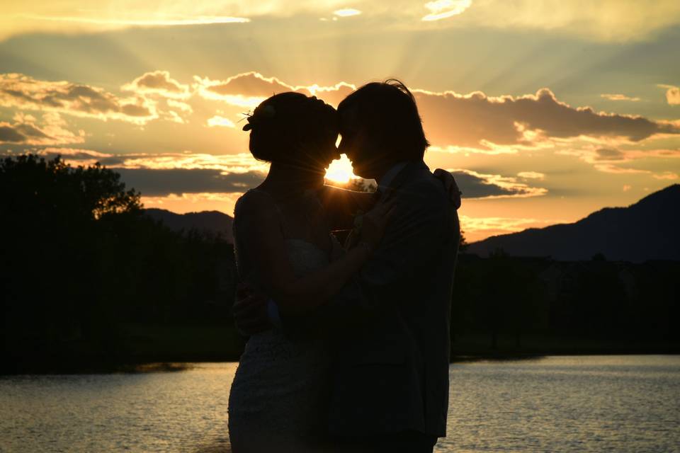 Sunset silhouette
