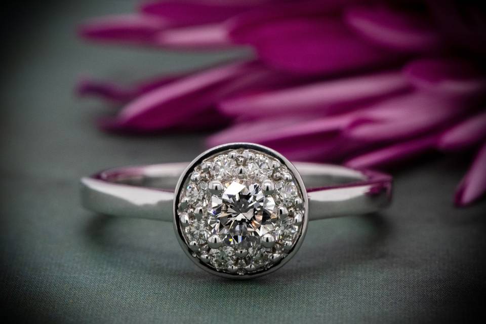 Diamond marquise and rounds