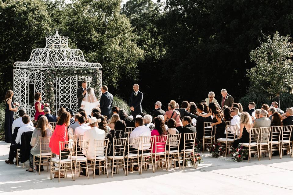 The Kendall Wedding ceremony