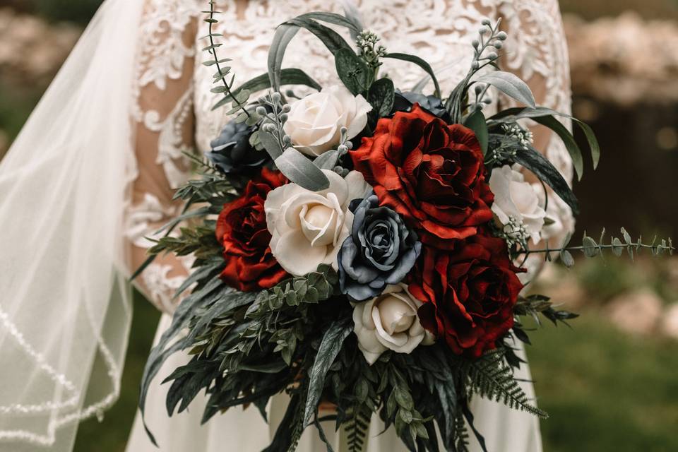 Beautiful bride bouquet