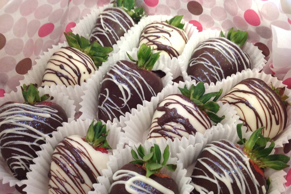 Chocolate-dipped strawberries