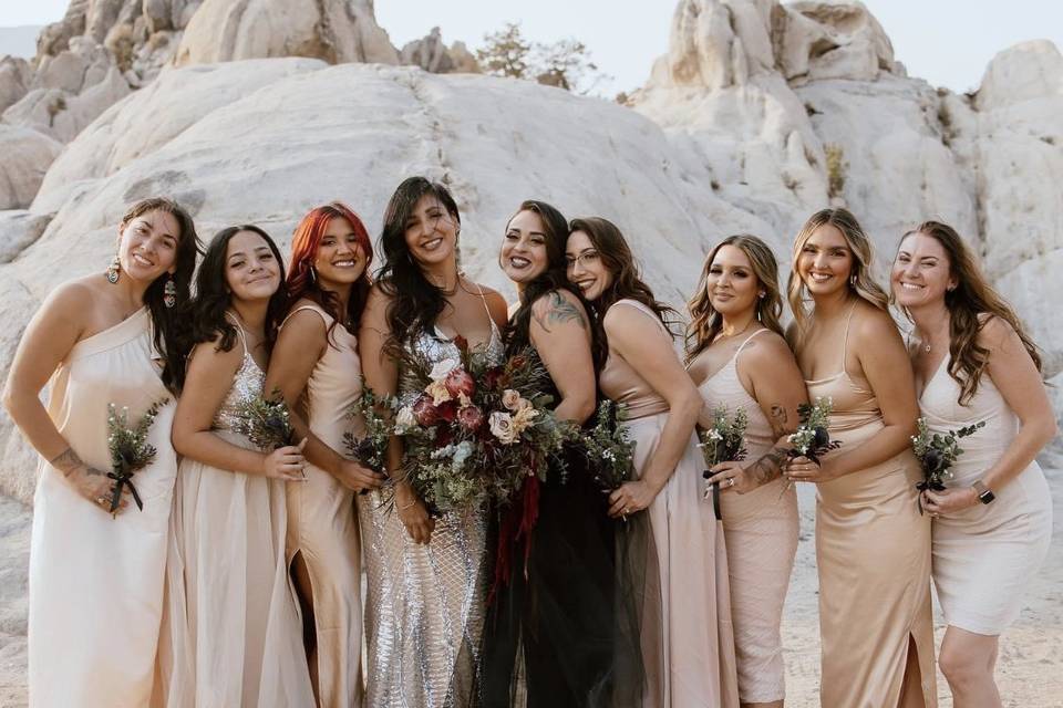 Bridesmaids Moon Rocks, NV