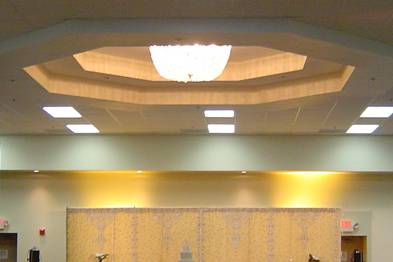 Ballroom setup
