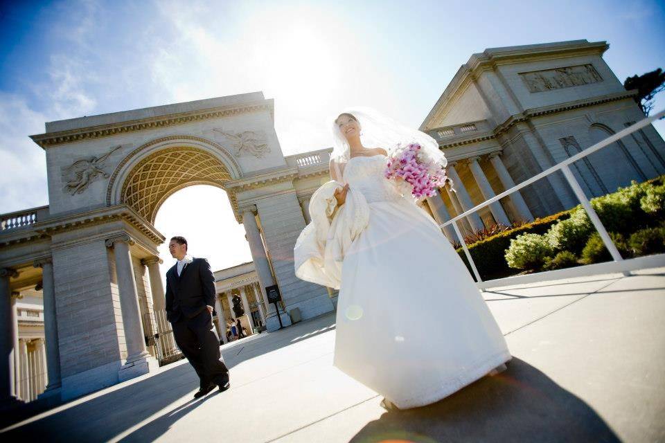 Creative couple portrait