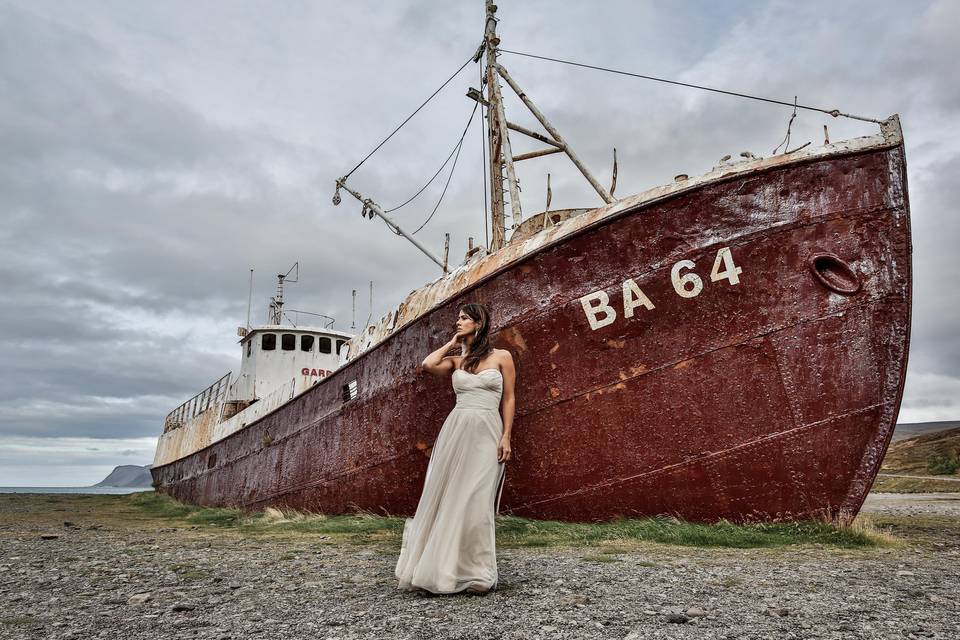 BA64 Shipwreck Iceland