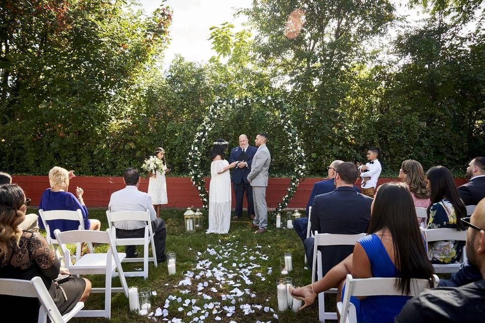 Ceremony Set up- Lopez Wedding