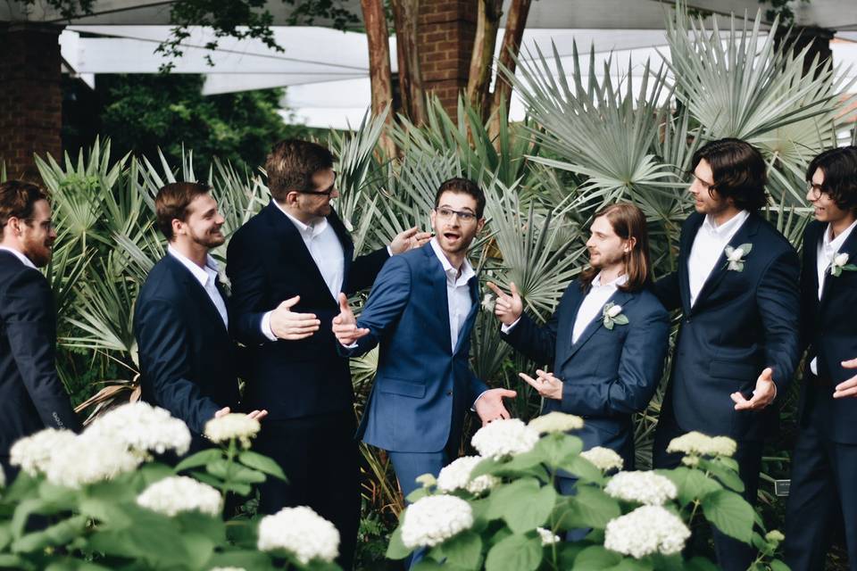 Botanical Gardens - Groomsmen