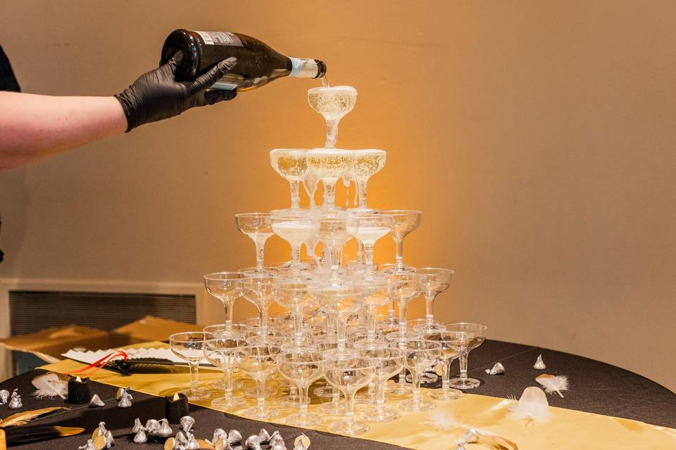 Champagne Tower