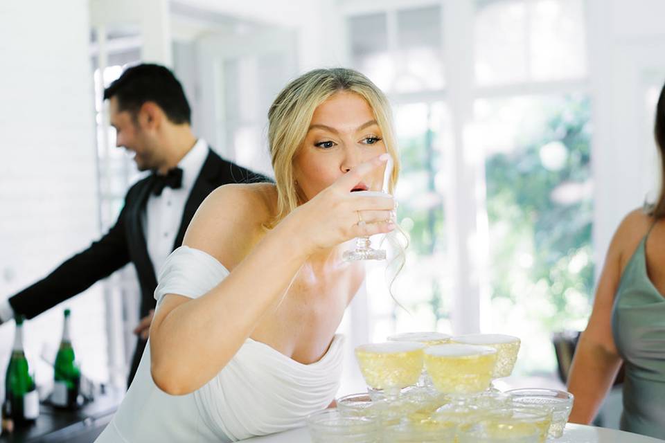 Champagne taste