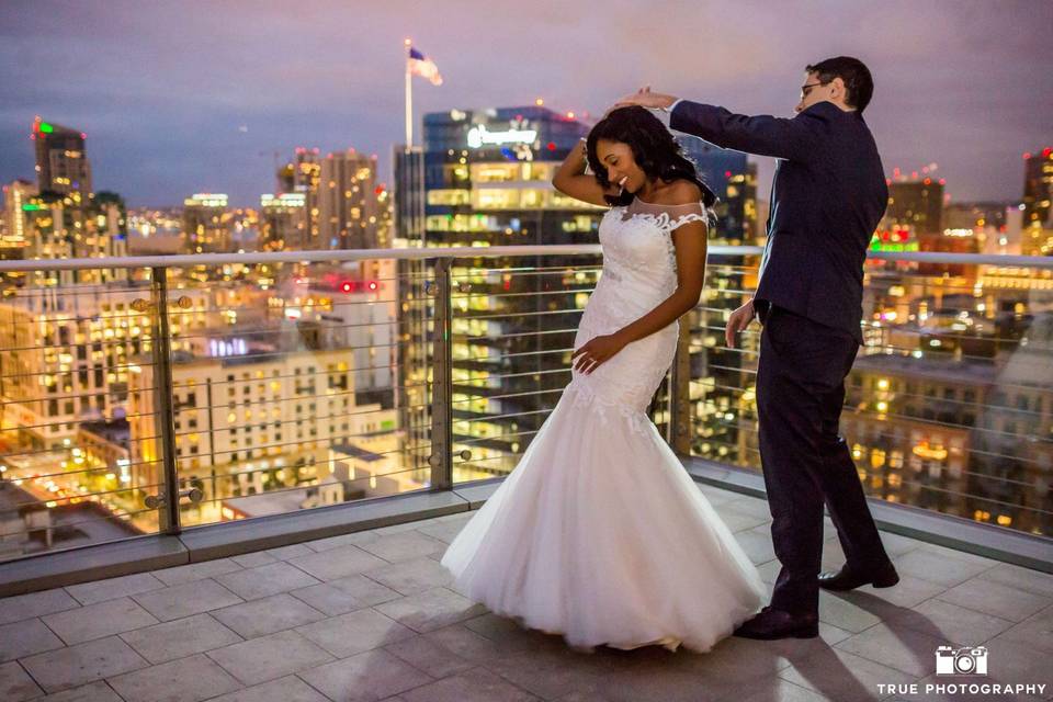 Rooftop dancing