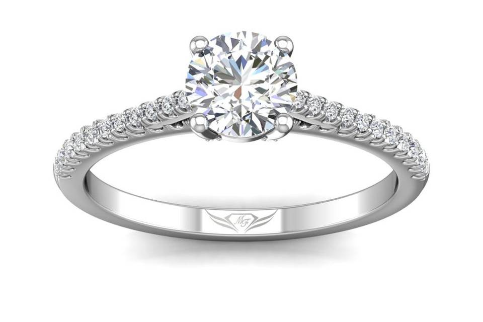 Diamond engagement ring