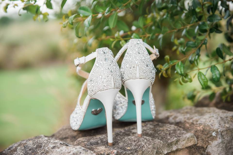 The wedding shoes - Jesse Giles Photography