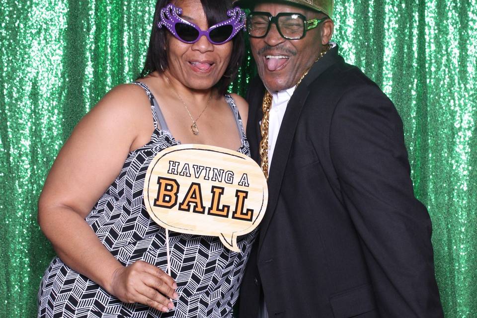 Having a ball... Literally!