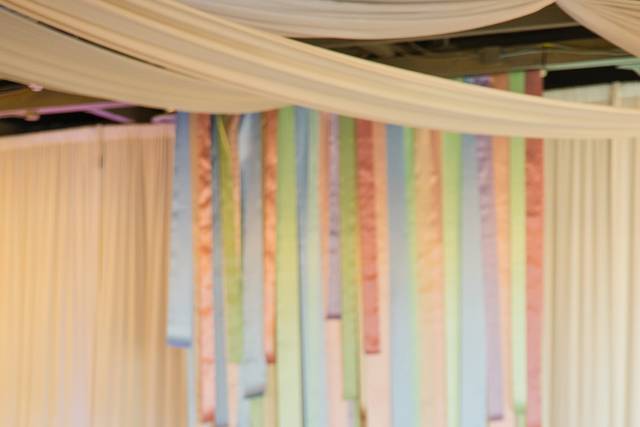 Colorful pastel wedding