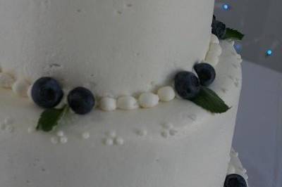 3-tier Wedding Cake, 78 Servings