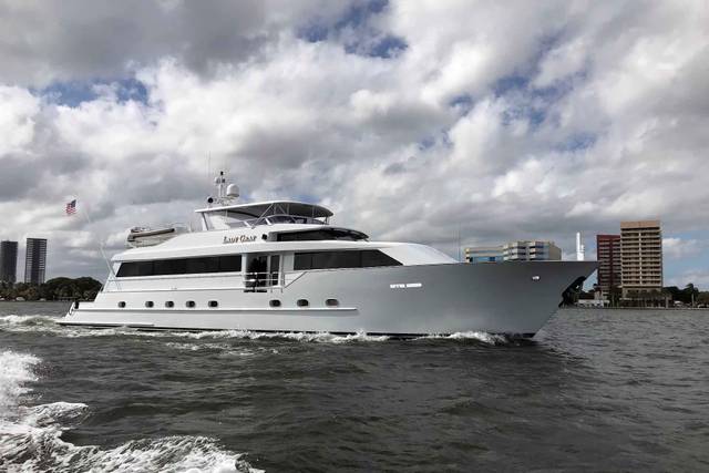 The Cliff's private 100' yacht