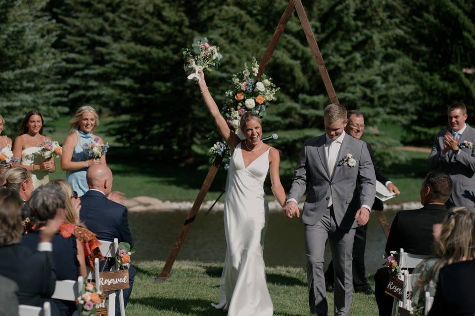 Wedding in eagle-vail