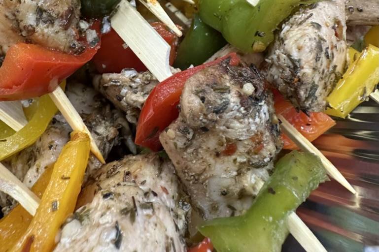 Jerk Chicken Skewers