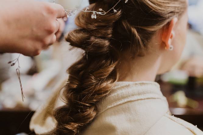 Braided pony