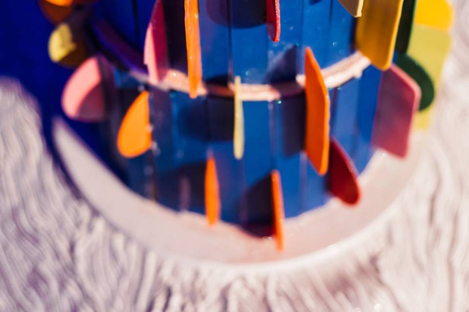 Tiered Mordern cake