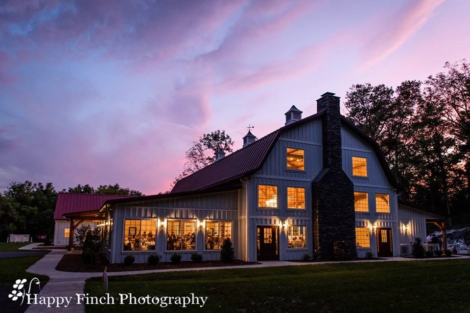 Rosemont Springs at night