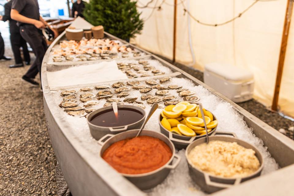 Raw Bar selection