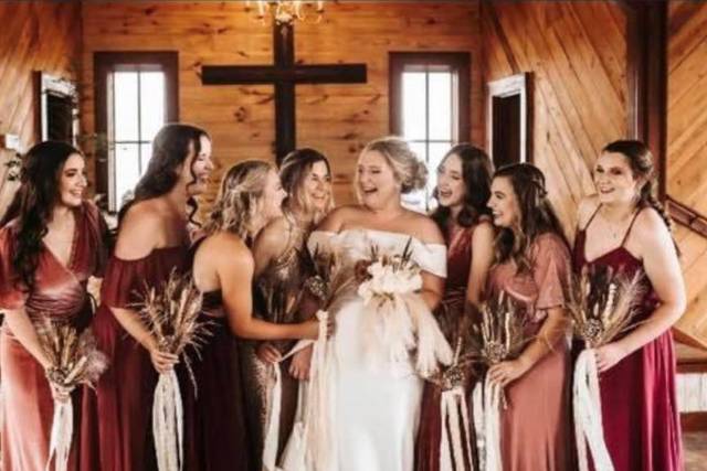 Beautiful wedding party