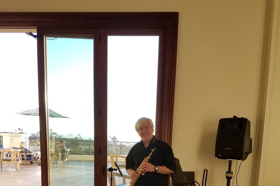 Beach resort saxophone one