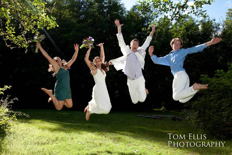 Jumping for joy - Tom Ellis Photography