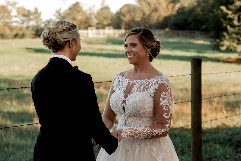 Rural wedding