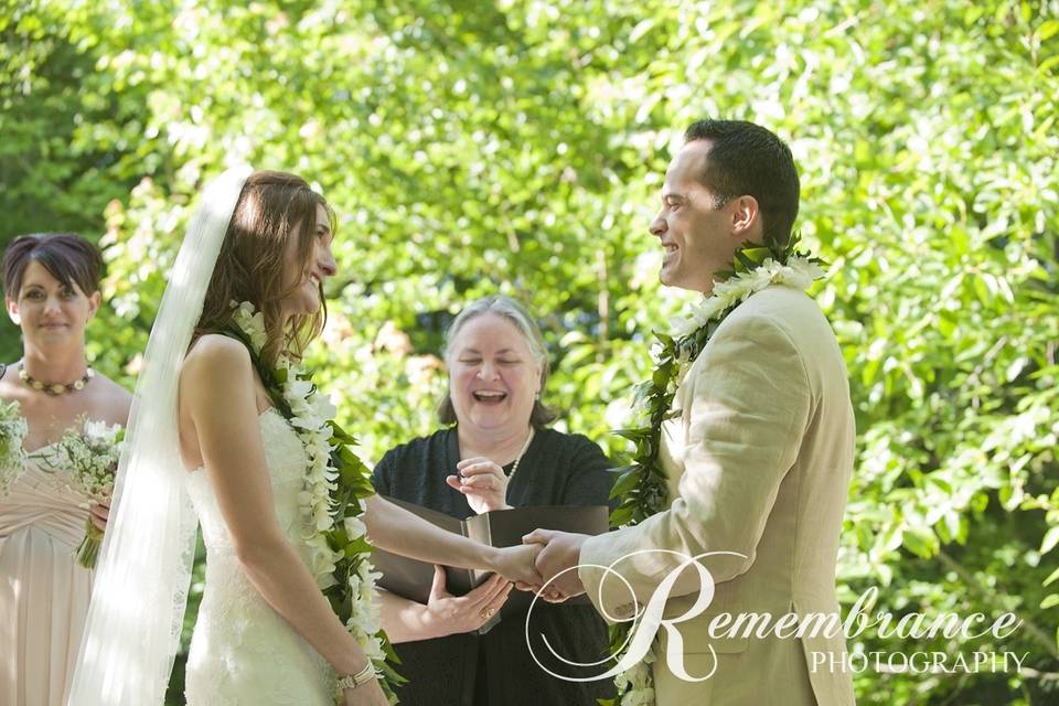 Maureen Haley, Wedding Officiant