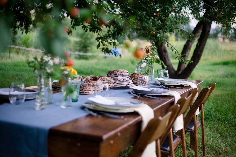 Orchard Tablescape