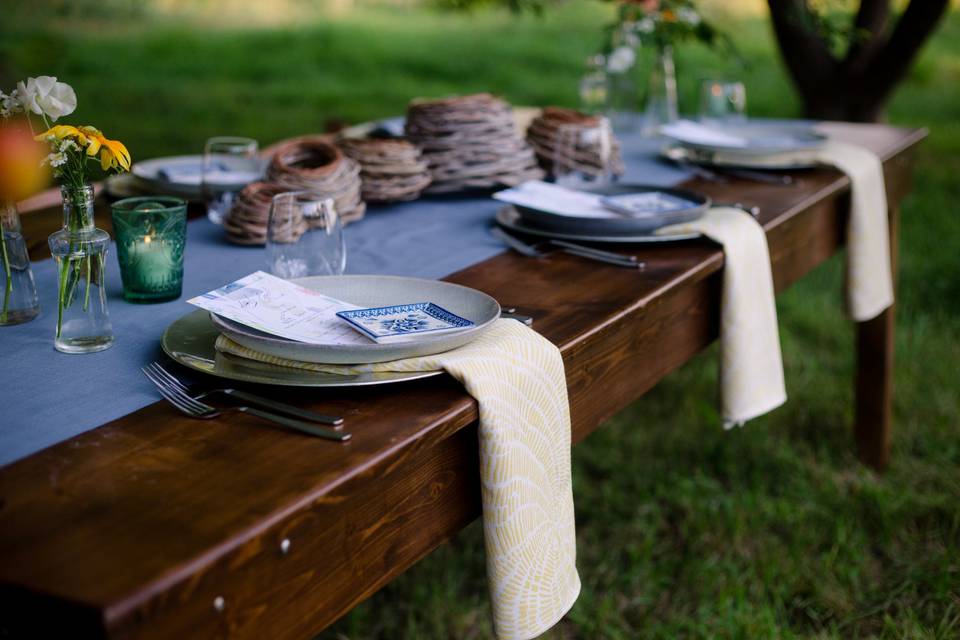 Orchard Tablescape