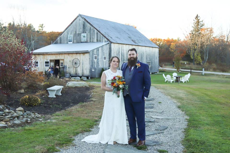 The newlyweds