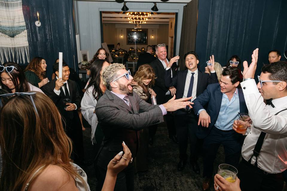 DJ on the dancefloor