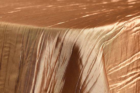 Gold Crinkle Taffeta